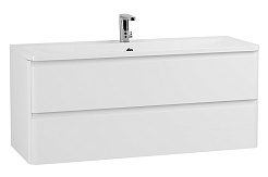 BelBagno Тумба под раковину Albano 120 подвесная Bianco Lucido – фотография-1