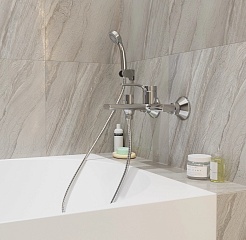 Mixline Смеситель для ванны 35k ML40-01 "Flat" – фотография-4