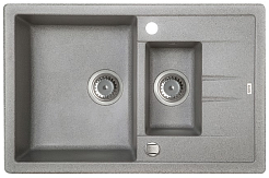 Iddis Мойка гранитная Vane G V17G785i87 серый – фотография-1