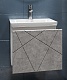 Vigo Тумба под раковину Geometry 500-0-1 подвесная бетон – картинка-14