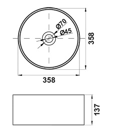 Jorno Тумба с раковиной Shine 120 антрацит Shi.01.120/P/A подвесная – фотография-7