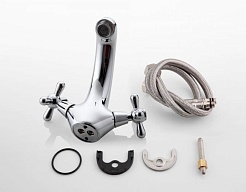 Frap Смеситель для раковины H25 F1025 хром – фотография-3