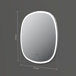Am.Pm Зеркало Func 65 с подсветкой – фотография-9