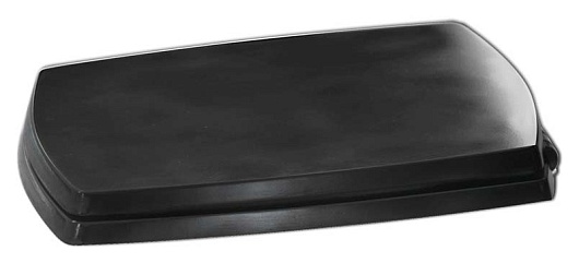 ArtCeram Крышка-сиденье Jazz JZA006 черная, с микролифтом, петли хром – фото, картинка, фотография-1