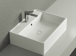 Ceramicanova Мебельная раковина Element 59 CN6046 белая – фотография-5