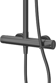 Cezares Душевая система RELAX-CD-NOP черный матовый – фотография-3