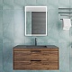 Vincea Мебель для ванной с серой кварцевой раковиной Chiara 2D 100 подвесная дуб чарльстон – картинка-22