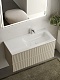Sancos Тумба с раковиной Snob R 100 beige soft раковина Grace 101 R CN7015 – фотография-11
