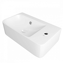 Teymi Раковина в туалет Hanna 45 T50903 правая белая – фотография-9