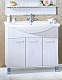 Бриклаер Мебель для ванной Карибы 100 светлая лиственница – картинка-12