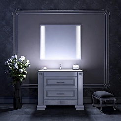 Opadiris Зеркало для ванной Оникс 80 – фотография-2