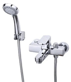 Frap Смеситель для ванны с душем H73 F3273 хром – фотография-1