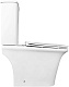 Azario Унитаз-компакт Avero AZ-3121 безободковый с бачком с сиденьем микролифт белый – картинка-16