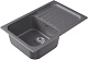 Dr. Gans Мойка кухонная Адель 780 базальт – фотография-6