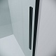 Grossman  Душевой уголок Galaxy 130x90x195 профиль черный матовый стекло прозрачное – фотография-12