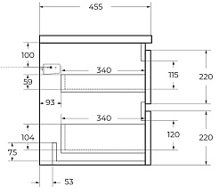 BelBagno Тумба с раковиной Albano 100 подвесная Rovere Vintage Bianco – фотография-11