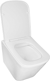 Azario Унитаз подвесной Hugo AZ-3103 безободковый белый – фотография-7