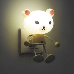 Feron Ночник Медвежонок FN1157 0.5W 220V, желтый – фотография-2