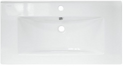 Comforty Мебель для ванной Бонн 90 (Quadro) подвесная дуб дымчатый – фотография-10