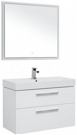 Aquanet Мебель для ванной Nova 90 белая – фотография-1