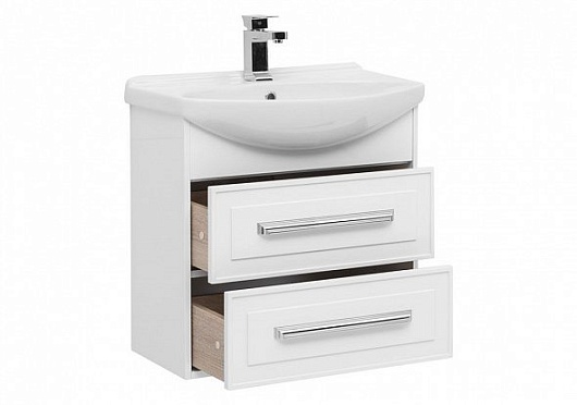 Aquanet Тумба с раковиной Остин 65 белая – картинка-5