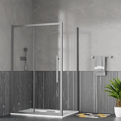 Esbano Душевое ограждение ESF-128PS-GM 120/80 – фотография-2
