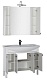 Aquanet Мебель для ванной "Честер 105" белый/серебро – картинка-24