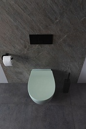 Allen Brau Унитаз подвесной Fantasy 4.11004.MT мятный с крышкой 4.11005.MT – фотография-12