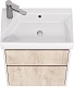Dreja Мебель для ванной Slim 55 подвесная белая/дуб кантри – картинка-27