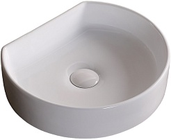 Ceruttispa Раковина накладная 40 CR7088 белая – фотография-1