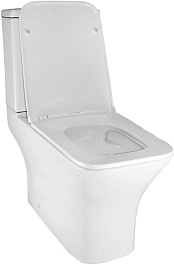 Azario Унитаз-компакт Mari AZ-79143T безободковый с бачком с сиденьем микролифт белый – фотография-6