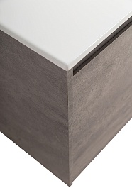 BelBagno Тумба с раковиной Kraft 120 R подвесная Cemento Grigio – фотография-8