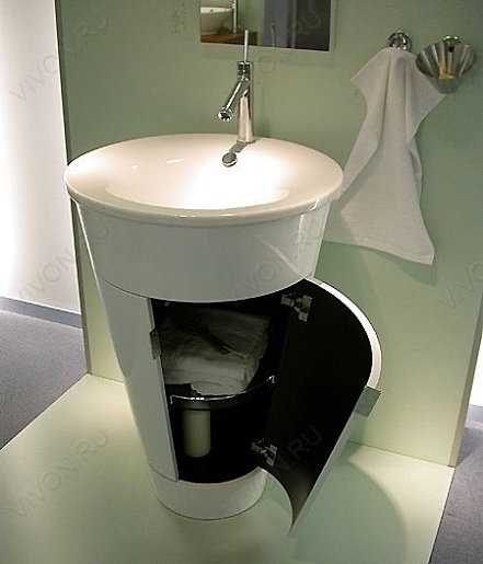 Duravit Мебель для ванной "Starck" белая – картинка-3