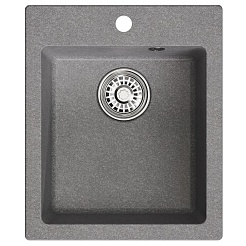 Mixline Мойка кухонная ML-GM14 графит – фотография-1