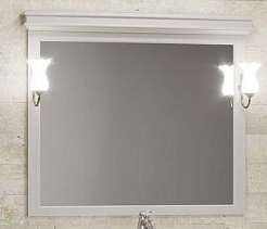 Opadiris Зеркало для ванной Борджи 105 слоновая кость – фотография-1