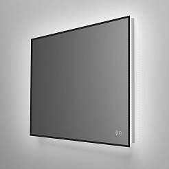 Vincea Зеркало 120x80 VLM-3VN120B-2 с ореольной подсветкой и антизапотеванием черное – фотография-3