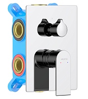 Aquatek Смеситель для душа и ванны Лира AQ1447CR хром