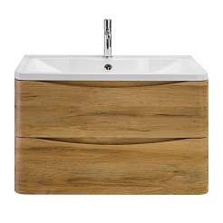 BelBagno Тумба с раковиной Acqua 100 подвесная Rovere Rustico – фотография-1