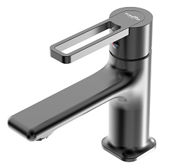 Tokito Смеситель для раковины KUDO чёрный TOK-KUD-1011 – фотография-1