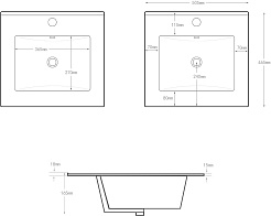 Aquanet Мебель для ванной Алвита New 50 Flat дуб веллингтон табак – фотография-25
