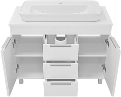 Brevita Тумба под раковину Enfida 100 белая – фотография-3