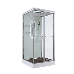 Avacan Душевая кабина 90/90 V2090LED прозрачная – фотография-11