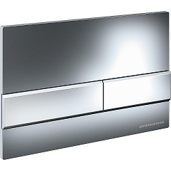 Ceramicanova Подвесной унитаз Balearica Rimless с шумоизоляционной панелью CN1000 с системой инсталляции Envision кнопка Flat хром – фотография-2