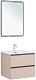 Aquanet Мебель для ванной Вега 2.0 60 Flat подвесная бежевая матовая – фотография-24