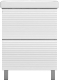 Vigo Тумба с раковиной Otti 600-0-2 белая – фотография-3