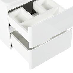 BelBagno Тумба с раковиной Albano-Cer 60 подвесная Bianco Lucido – фотография-6