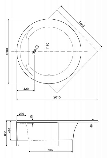 Cezares Каркас для ванны Fi Corner – фотография-2
