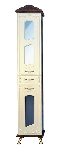 Атолл Шкаф-пенал "Мастер и Маргарита" орех – фото-1