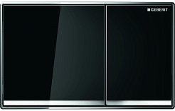 Geberit Кнопка смыва Omega 60 115.081.SJ.1 черная – фотография-1