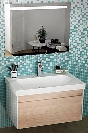 Kerama Marazzi Мебель для ванной BUONGIORNO 100 дуб с 2 ящиками – фотография-1